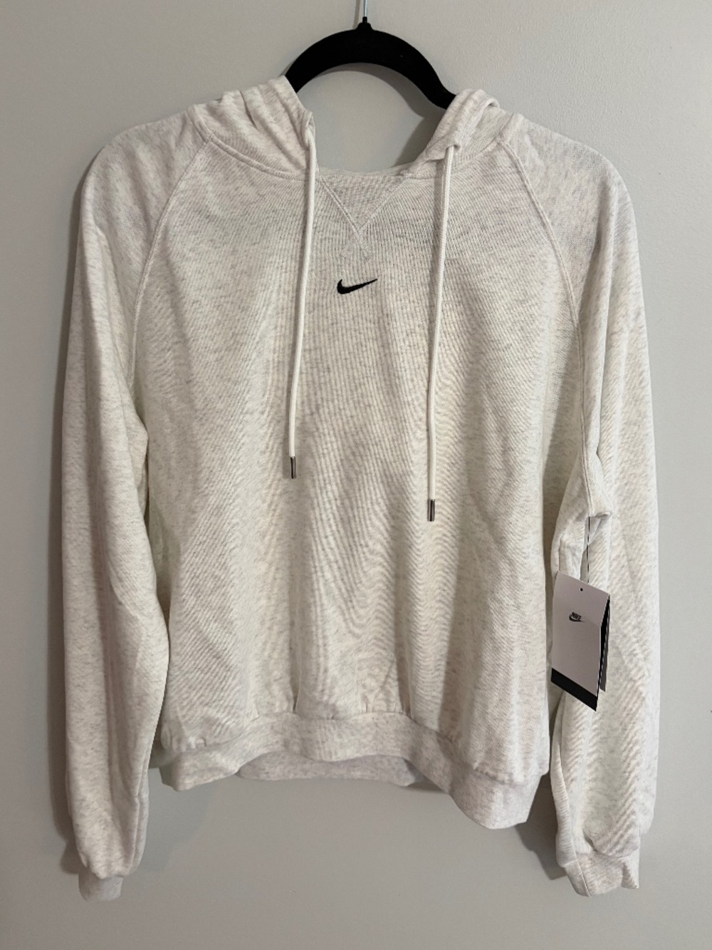 Nike light heather grey hoodie